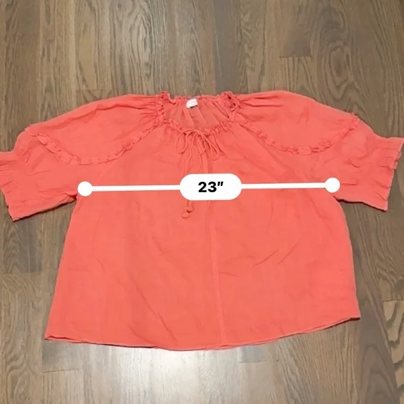 Women's Coral Peasant Blouse - Lightweight V-Neck
Aritzia Wilfred Reiki Blouse - Picture 5 of 9